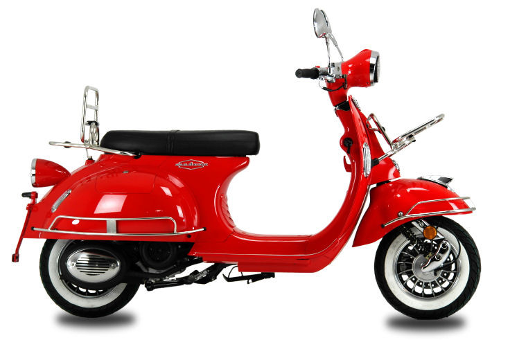 AJS Modena 125in Red Chequered